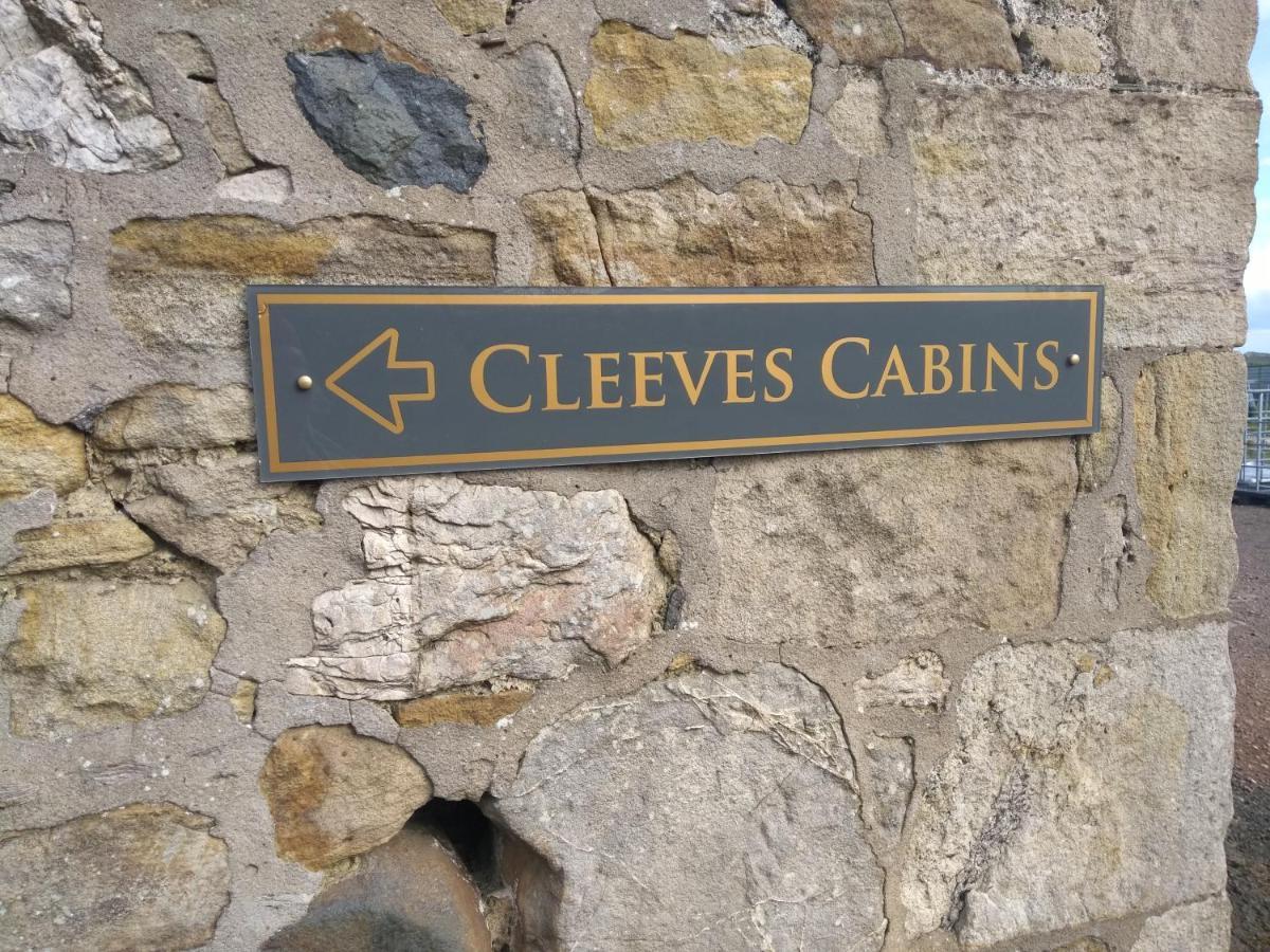 Cleeves Cabins Ailsa Luxury Lodge With Hot Tub Dalry (North Ayrshire) Exterior foto